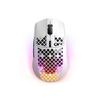 SteelSeries Aerox 3 Wireless 2022 Edition SSM62608 Snow 18000 CPI 6 Tuş RGB Optik Kablosuz Gaming (Oyuncu) Mouse
