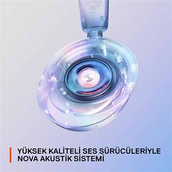SteelSeries Arctis Nova 1P Hi-Fi Kablolu Beyaz Oyuncu Kulaklığı SSH61612
