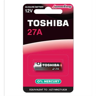 Toshiba 27A Alkalin Pil