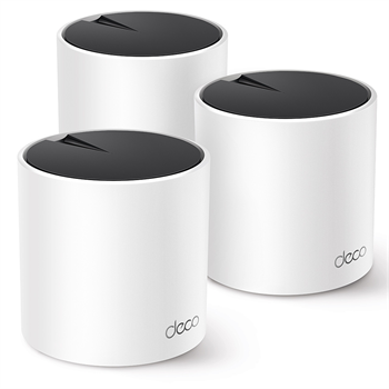 TP-Link Deco X55-3P AX3000 Mbps Wi-Fi 6 Mesh Sistemi 3 Lü Set Router
