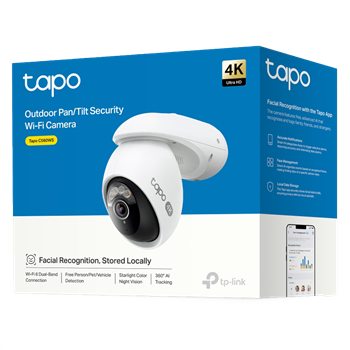 TP-Link TAPO TC46 Dış Mekan 4K Wi-Fi Güvenlik Kamerası