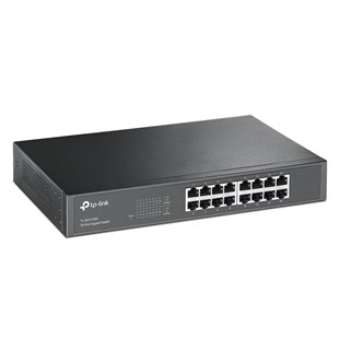 TP-LINK TL-SG1016D 16-Port 10/100/1000Mbps Masaüstü/Rackmount Gigabit Switch