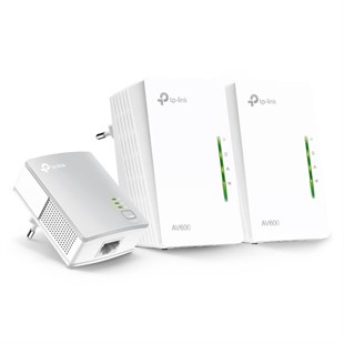 TP-LINK TL-WPA4220 TKIT 300Mbps AV600 Powerline Wi-Fi Menzil Genişletici 3lü Ağ Kiti