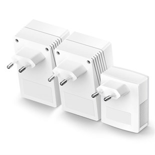 TP-LINK TL-WPA4220 TKIT 300Mbps AV600 Powerline Wi-Fi Menzil Genişletici 3lü Ağ Kiti