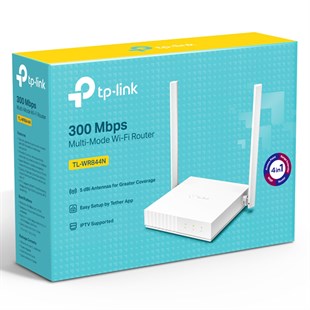TP-LINK TL-WR844N 300 Mbps 2.4 Ghz Multi Mod 2 Antenli Router