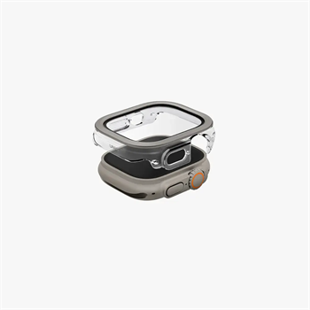 UNIQ 49mm Apple Watch Şık Ekran Koruyucu Voute Titanium Silver UNIQ-49MM-VOUTSIL