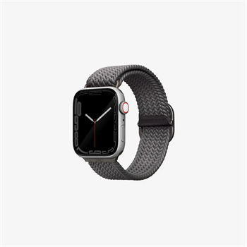 UNIQ Apple Watch Aspen Adjustable Braided Loop Band (44/45/44MM) Grey UNIQ-44MM-ASPGRY