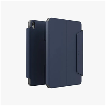 UNIQ iPad 11 inch (M2-M3-M4) Rovus SnapMount Manyetik Kılıf Navy Blue UNIQ-PDA11(M3)-ROVSNNBU
