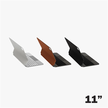 UNIQ iPad Air 11 inch (M2-M3-M4) Venno Pro Manyetik İnce Akıllı Klavye Caramel UNIQ-PDA11(M2)-VENPROCRML