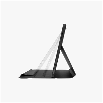 UNIQ iPad Pro 11 inch (M4) Ryze 360° Akıllı Katlanır Tasarım Kılıf Black UNIQ-PDP11(2024)-R360BLK