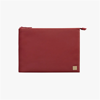 UNIQ Laptop Kılıfı 13-14 inch Lyon Sıkı Oturan Koruyucu RPET Kumaş Çanta Red UNIQ-LYON(14)-BRICKRED