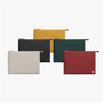 UNIQ Laptop Kılıfı 13-14 inch Lyon Sıkı Oturan Koruyucu RPET Kumaş Çanta Red UNIQ-LYON(14)-BRICKRED