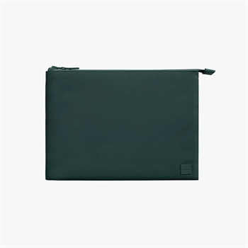 UNIQ Laptop Kılıfı 13-14 inch Lyon Sıkı Oturan Koruyucu RPET Kumaş Çanta Forest Green UNIQ-LYON(14)-FORGREEN