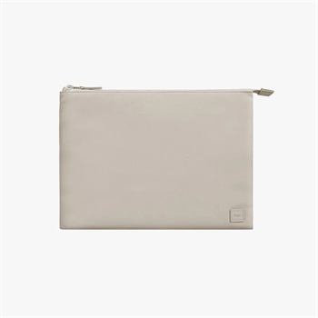 UNIQ Laptop Kılıfı 13-14 inch Lyon Sıkı Oturan Koruyucu RPET Kumaş Çanta Beige UNIQ-LYON(14)-LIGHTBEIGE