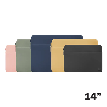 UNIQ Laptop Kılıfı 13-14 inch Vienna Koruyucu RPET Kumaş Çanta Yellow UNIQ-VIENNA(14)-CYELLOW