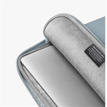 UNIQ Laptop Kılıfı 14 inch Cyprus Pürüzsüz Neopren Su Geçirmez Çanta Stell Blue UNIQ-CYPRUS(14)-STBLUE