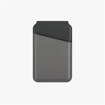 UNIQ Lyden DS Manyetik Kart Tutucu Standlı Rhino Grey Black UNIQ-LYDENDS-RGRYBLK