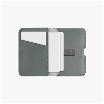 UNIQ Lyden DS RFID Engelleme Özellikli Manyetik Cüzdan Şık ve Güvenli Lichen green Ivory UNIQ-LYDENDSMW-LGRNIVY