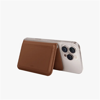 UNIQ Lyden DS RFID Engelleme Özellikli Manyetik Cüzdan Şık ve Güvenli Caramel Ivory UNIQ-LYDENDSMW-CMLIVY