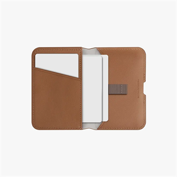 UNIQ Lyden DS RFID Engelleme Özellikli Manyetik Cüzdan Şık ve Güvenli Caramel Ivory UNIQ-LYDENDSMW-CMLIVY