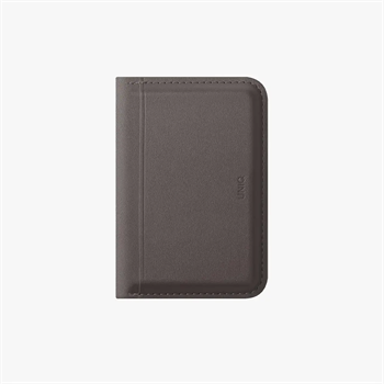 UNIQ Lyden DS RFID Engelleme Özellikli Manyetik Cüzdan Şık ve Güvenli Flint grey canary Yellow UNIQ-LYDENDSMW-FGRYCYEL