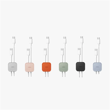 UNIQ Pod Mag Manyetik Kablo Düzenleyici ve Tabanlı Paket Grey UNIQ-POD-GREY