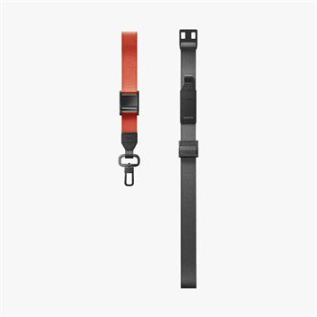 UNIQ Vista Duo 2si 1 Arada Telefon Askısı ve El Kayışı Charcoal Amber UNIQ-VISTADUO2IN1-CHRAMB