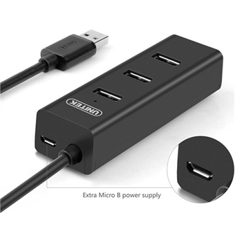 Unitek 4 Port Güçlendirilmiş USB 3.0 Hub (Y-3089)