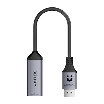 Unitek 8K 60Hz DisplayPort to HDMI Adaptör (V1617AGY01)