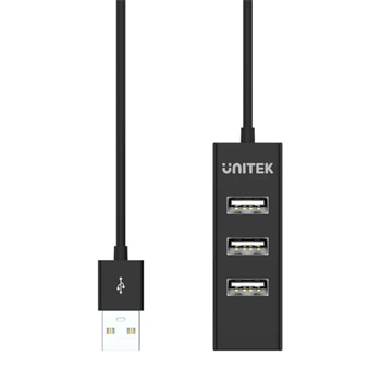 Unitek Type-A to 4 USB 2.0 Port USB Hub 80CM Çoklayıcı Kablo (Y-2140)