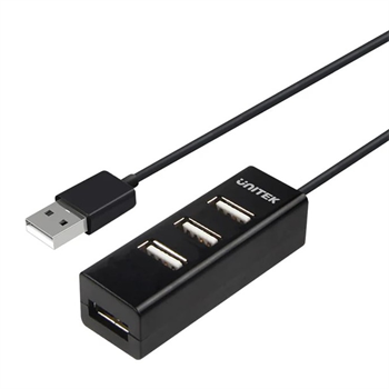 Unitek Type-A to 4 USB 2.0 Port USB Hub 80CM Çoklayıcı Kablo (Y-2140)