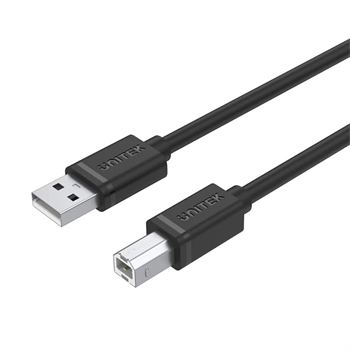 Unitek USB 2.0 to USB B 3Mt Yazıcı Kablosu (Y-C420GBK)