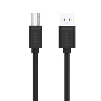 Unitek USB 2.0 to USB B 3Mt Yazıcı Kablosu (Y-C420GBK)