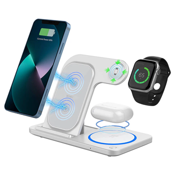 Wi-W020 3in1 Katlanabilir Magnetik Hızlı Şarj Standı