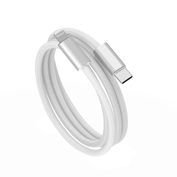 Wiwu ESSEN USB-C - USB-C 240W WI-C101 Kablosu beyaz