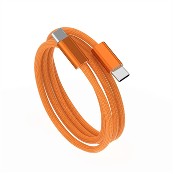 Wiwu ESSEN USB-C - USB-C 240W WI-C101 Kablosu turuncu