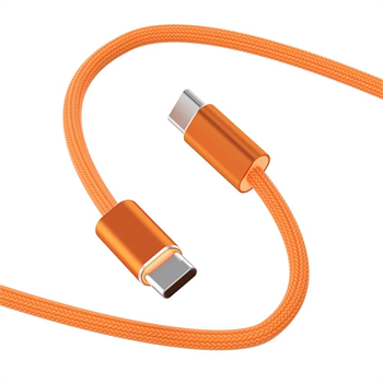 Wiwu ESSEN USB-C - USB-C 240W WI-C101 Kablosu turuncu