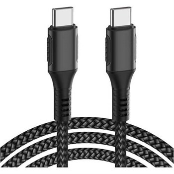 Wiwu F20 Type-C to Type-C Şarj ve Data Kablosu 2 mt Siyah