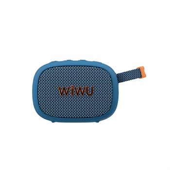 WiWU GO Fun Taşınabilir Bluetooth Hoparlör, Su Geçirmez mavi