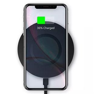 Wiwu M3 15W Yuvarlak Koltuk Tipi Kablosuz Hızlı Şarj İstasyonu