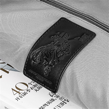 WiWU Master fingerprint Hakiki Deri Parmak İzi Kilitli Omuz Çantası