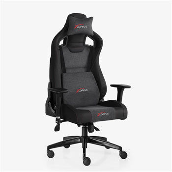 xDrive Akdeniz Siyah Profesyonel Oyuncu Koltuğu Kumaş Gri