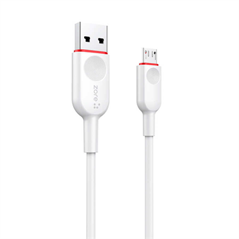 Zore ZCL-01 Micro USB Beyaz Şarj ve Data Kablosu