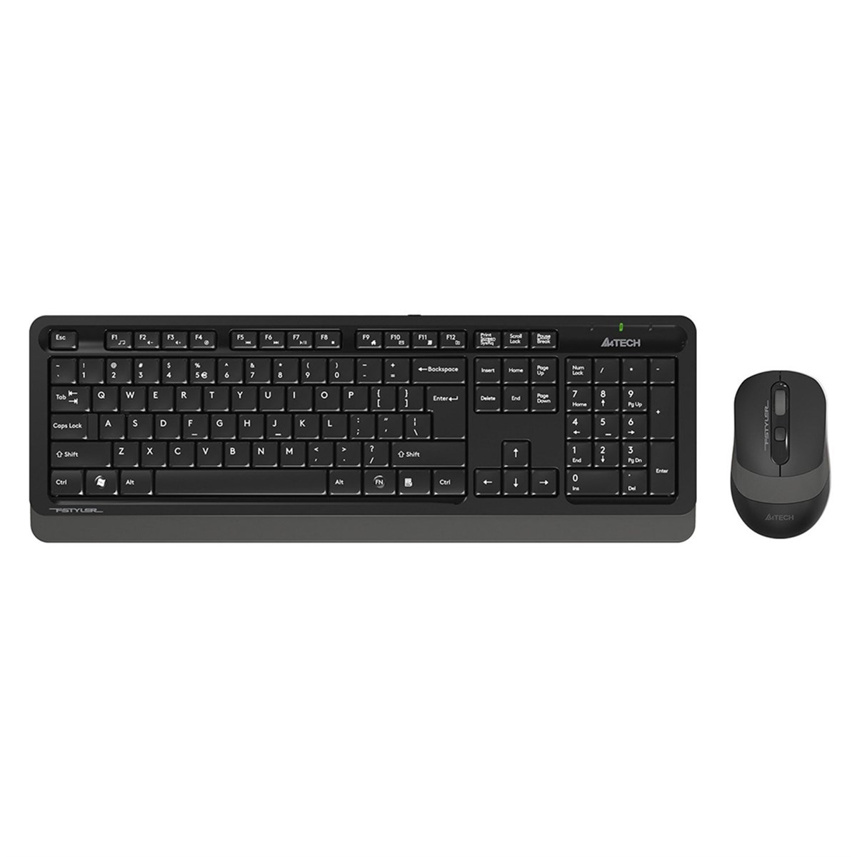 A4Tech FG1010 USB Kablosuz Multimedia Klavye + Mouse Set Gri