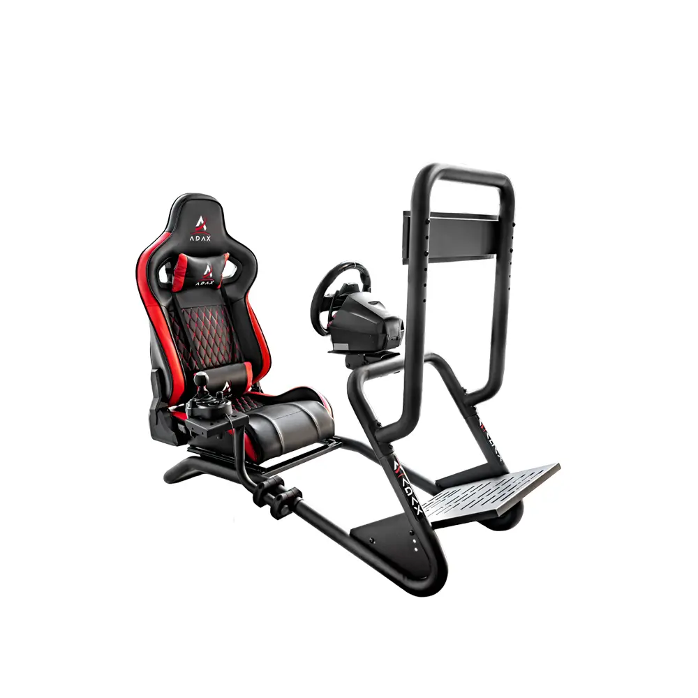Adax Race X Max - Red/Black Racing Cockpit (Yarış Similatörü)