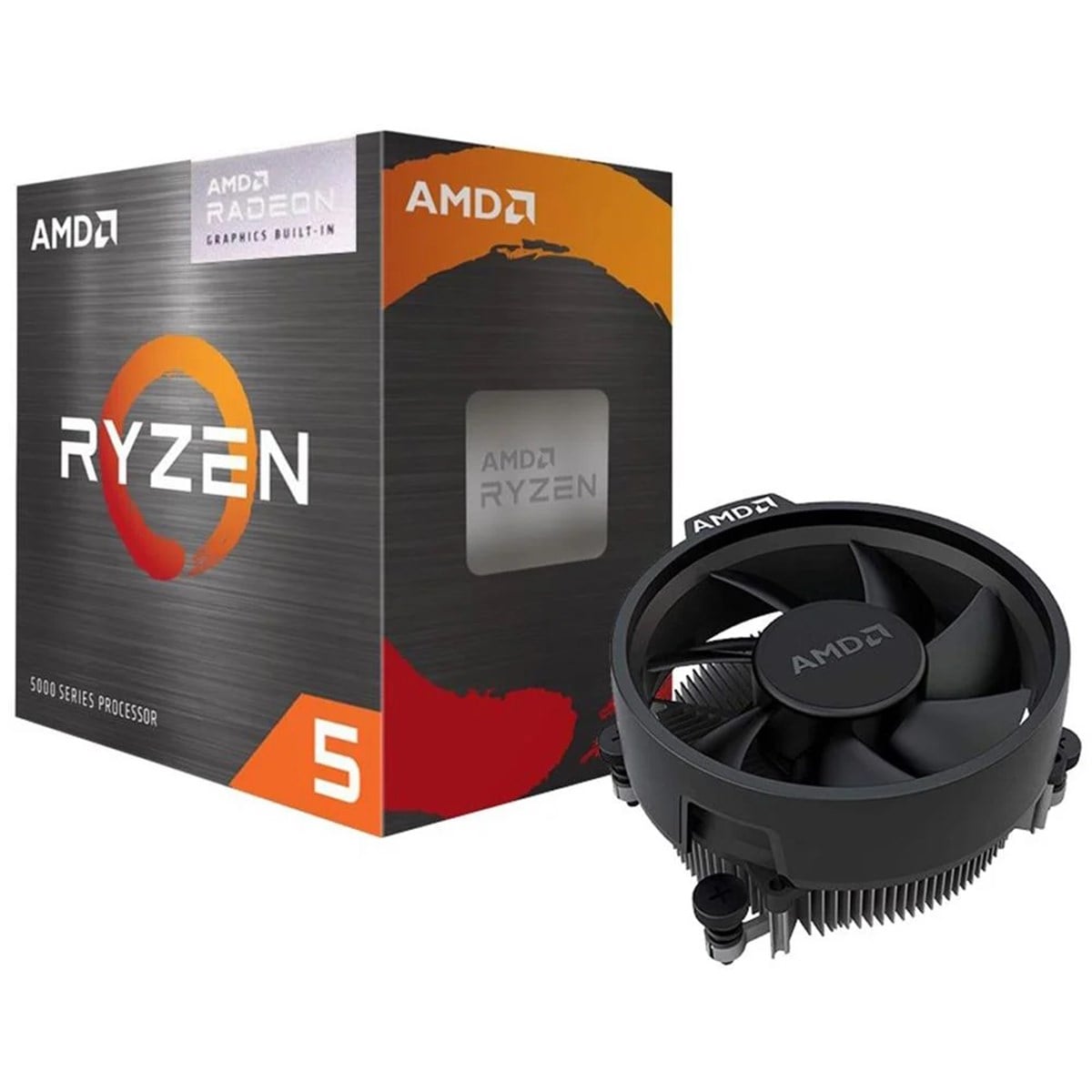 AMD Ryzen 5 5600G 3.9GHz 16MB Önbellek 6 Çekirdek AM4 7nm İşlemci
