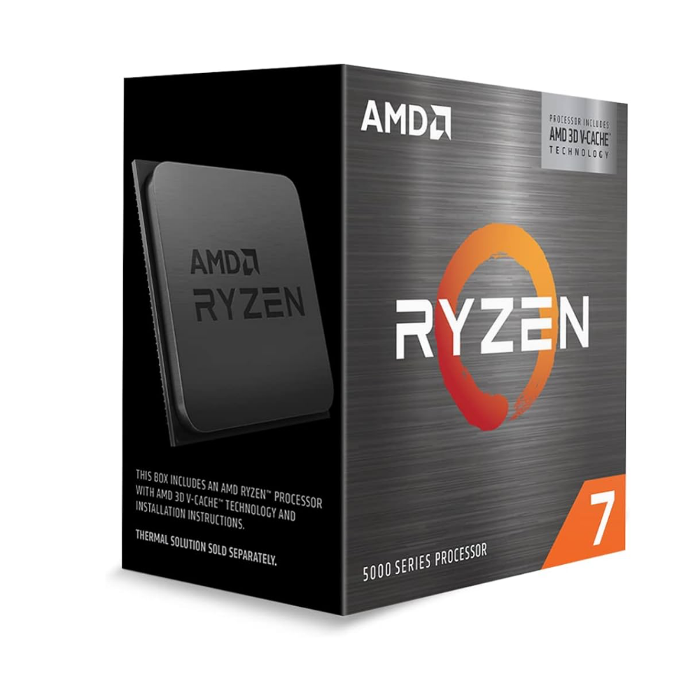 AMD Ryzen 7 5700X3D 3.0GHZ 4.1GHz 100MB AM4 65WL2 4MB L3 96MB , Fan'sız , Vga Yok İşlemci