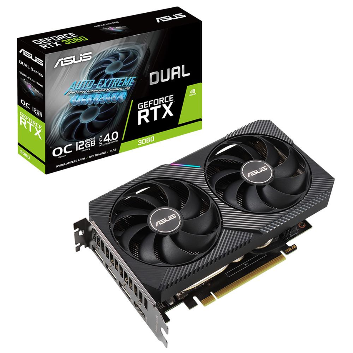 Asus Geforce DUAL-RTX3060-O12G-V2 12GB GDDR6 192Bit Ekran Kartı