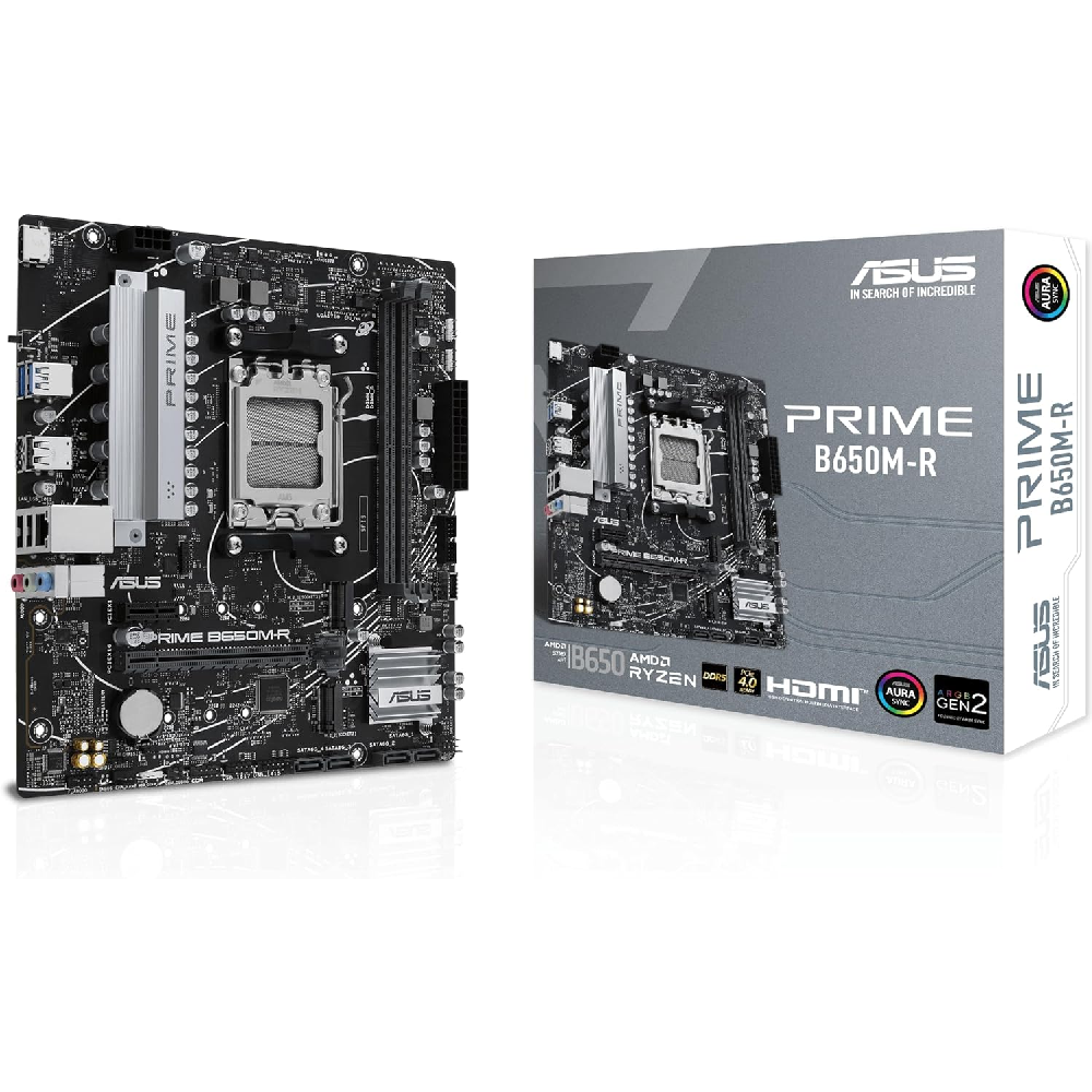 Asus PRIME B650M-R 7000mhz(OC) RGB M.2 AM5 mATX DDR5 Anakart