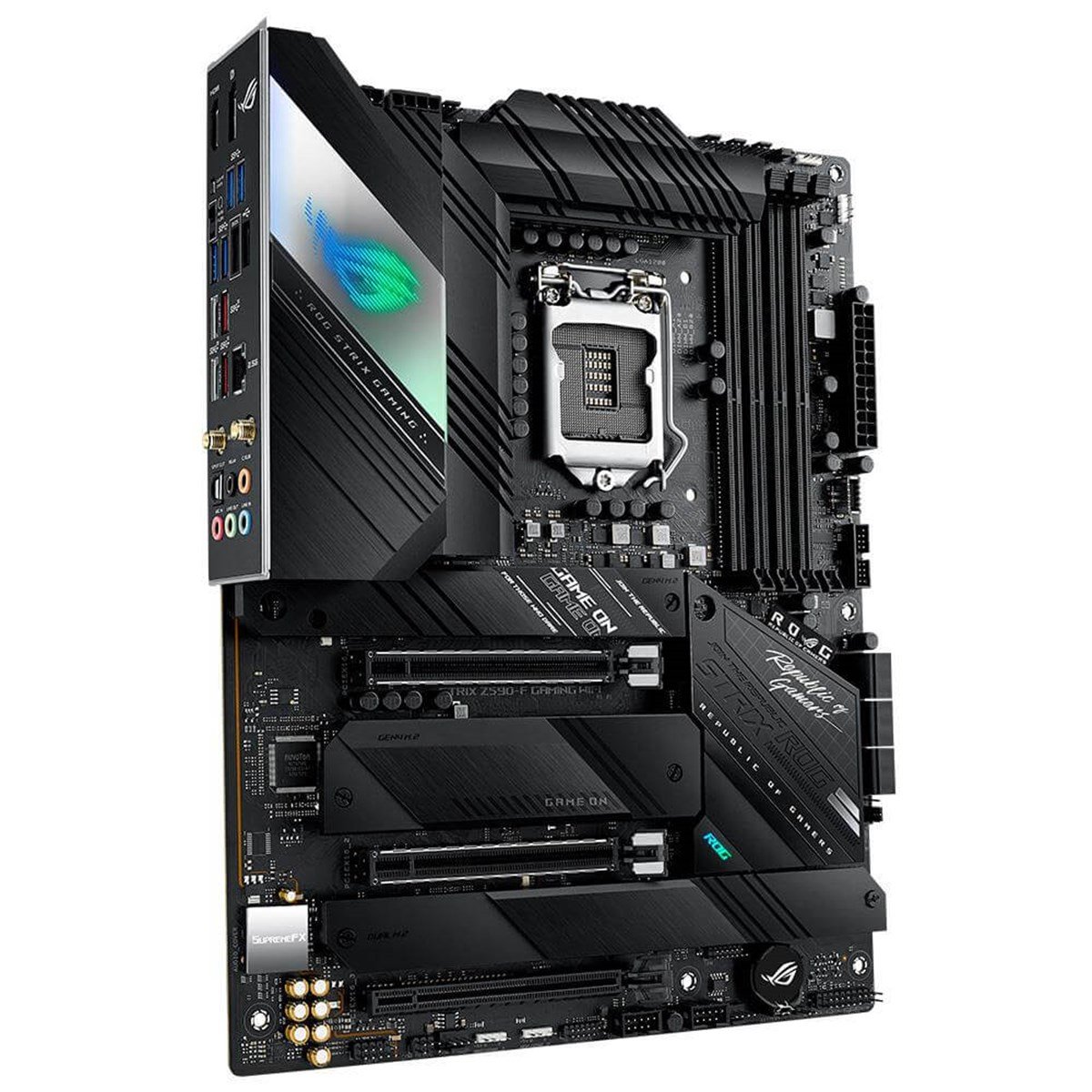 ASUS ROG STRIX Z590-F GAMING WIFI Intel Z590 Soket 1200 DDR4 5333MHz(OC)  Anakart
